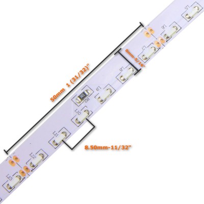 Side lighting smd 335 3014 led flexible strip tape light 12V 120led/m IP65 sicilon glue waterproof