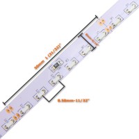 Side lighting smd 335 3014 led flexible strip tape light 12V 120led/m IP65 sicilon glue waterproof