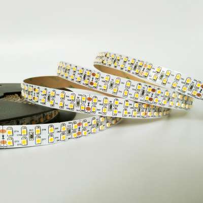 non Waterproof 24V solid led light strips lights by the foot RED 240Led SMD3528 high power led strip