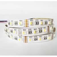 Heat resistant smd 5050 4in1 60LED/m RGBWW RGBW led light strip / led strip