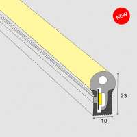 1023mm Size IP67/68 Waterproof led neon light DC12/24V silicone neon tube led strip flexible light